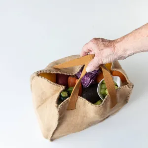 Rustic Jute Shopping Bag