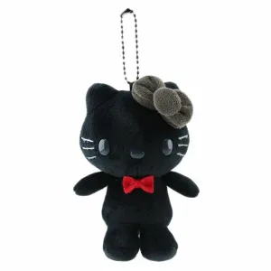 Sanrio Kawaii Black Collection Plush Toy Keychain