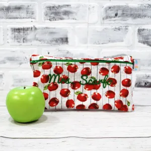 Shiplap Apples Personalized Reusable Bag