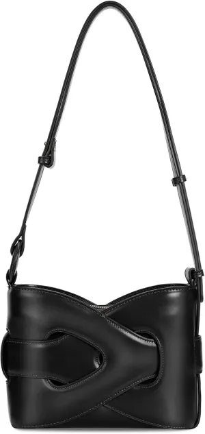 Shoulder Bag Purse PU Crossbody Bucket Bags Small Trendy Designer Luxury Handbag Faux Leather Satchel for Women