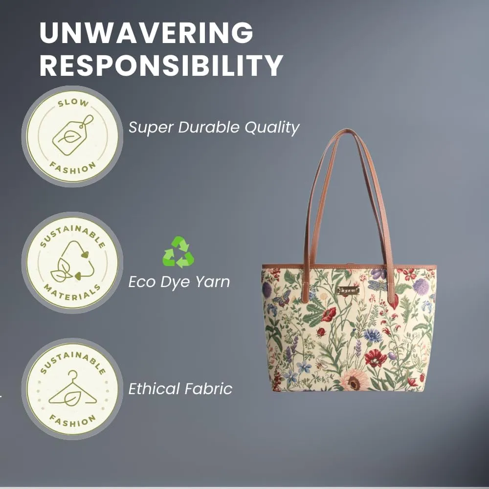 Signare Tapestry Shoulder Bag Tote Bag for Women with Travel or Work Tote Bags for Women