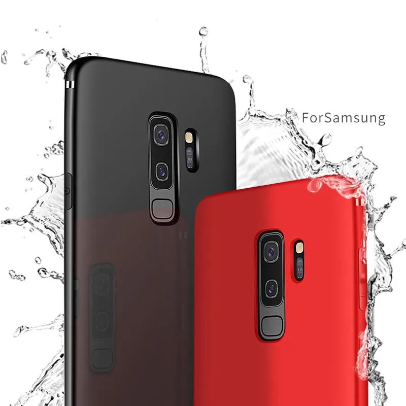 Simple Solid Color Ultra Thin Phone Case