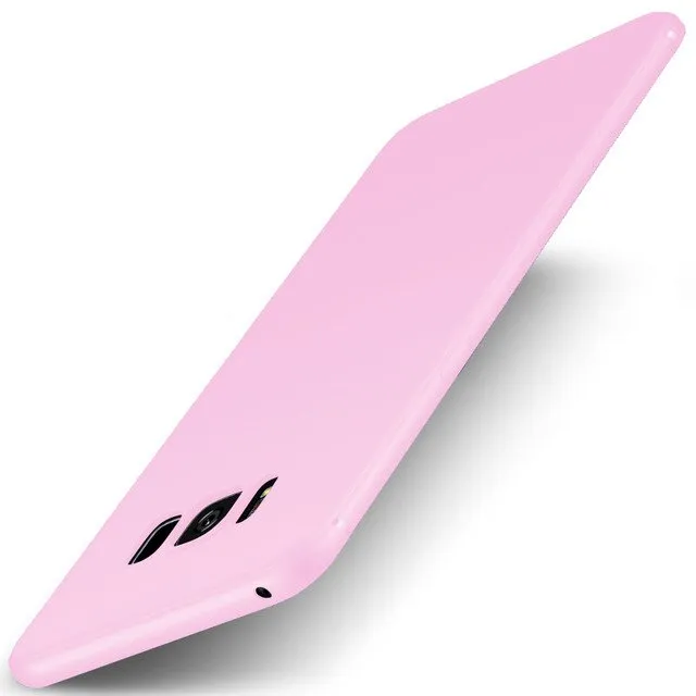 Simple Solid Color Ultra Thin Phone Case