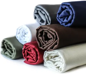 Simple&Opulence 100% Cotton Canvas Natural Fabric by The Yard- 59 Inches Wide, Duck Fabric Versatile Durable for Crafts, Upholstery, Sewing, Home Decor (Army Green,2 Yard)