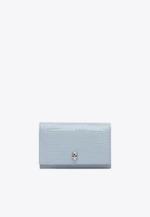 Skull Plaque Crossbody Bag