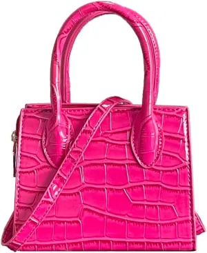 Small crossbody tote bags for women faux leather cute clutch mini purses and handbags