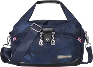 Soft Side Lightweight Underseat Tote Bag, Anti Theft Crossbody Bag for Women, Waterproof Oxford Cloth Shoulder Bags