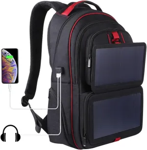 Sports Duffel Bags Solar Backpack Computer Phone USB Charging Bag Solar Powered Designer Bagpack Outdoor Sport Travel Solar Bag