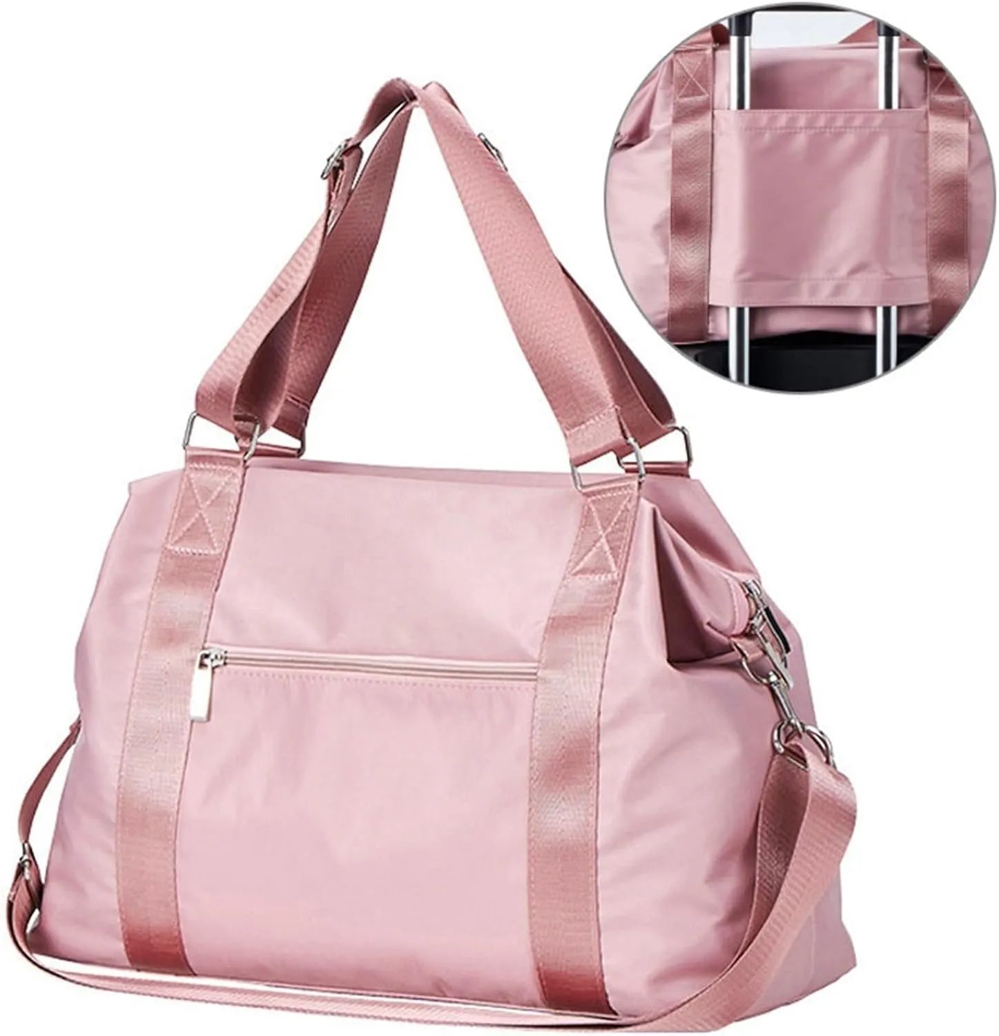 Sports Duffel Bags Travel Women Fitness Bag Gym Bags Dry And Wet Sports For Yoga Sport Bag Gymtas Woman Man Luggage(Pink)