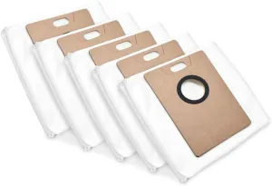 Tapo Dust Bag Replacement for Robot Vacuum and Mop – Includes Easy to Replace 5x 3L Disposable Dust Bags, Compatible with RV30 Max Plus & RV20 Max Plus