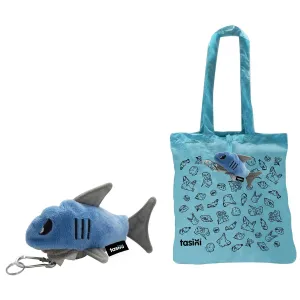 Tasini Shark Keychain / Reusable Bag