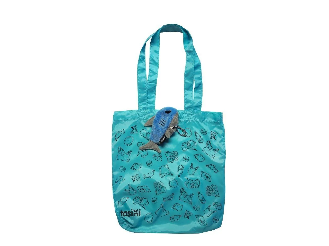 Tasini Shark Keychain / Reusable Bag