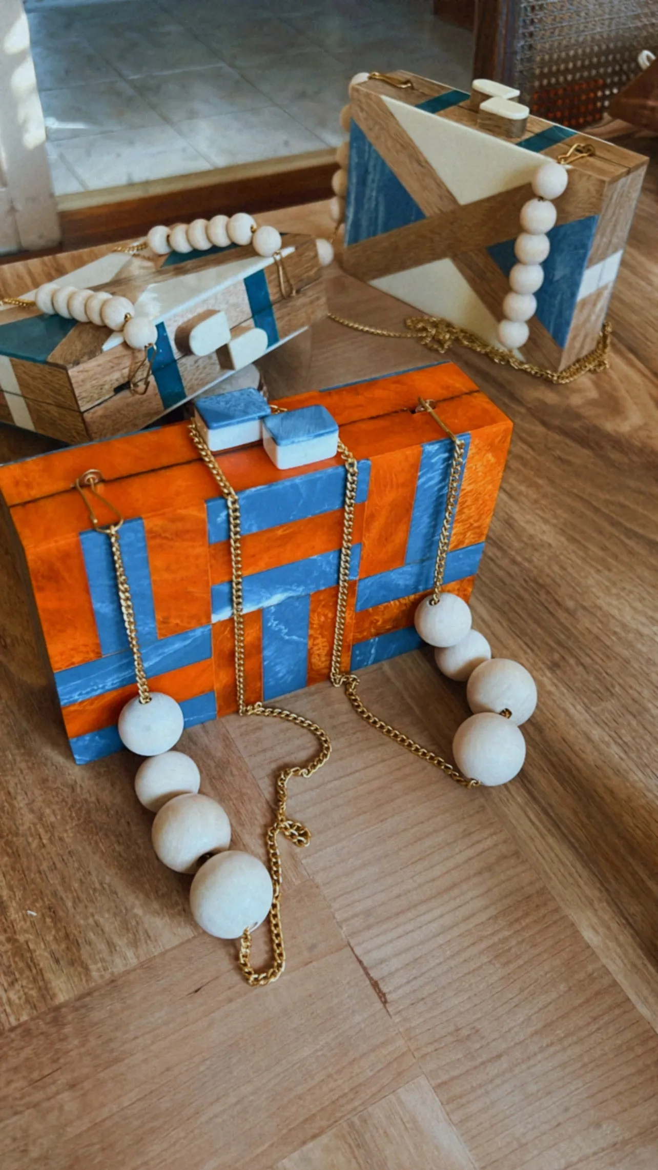 The Nariah box clutch ( SOLD OUT)