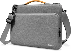 tomtoc 360 Protective Laptop Shoulder Bag for 15-inch 2025 MacBook Air M4/A3241, M3/A3114, M2/A2941, 15 Inch Dell XPS,15-in Microsoft Surface Laptop 7/6/5, Water-Resistant Laptop Accessory Sleeve Case