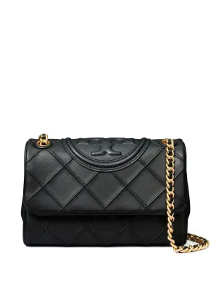 Tory Burch Fleming Soft Small Leather Shoulder Bag