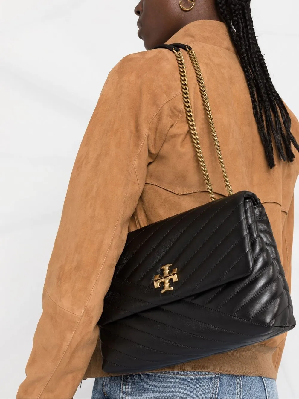 Tory Burch Kira Leather Shoulder Bag