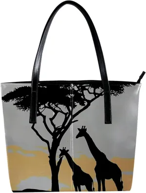 Tote Bag, Large Tote Bags for Women, Tote Bag with Zipper, Sunflower, Womens Tote Bag