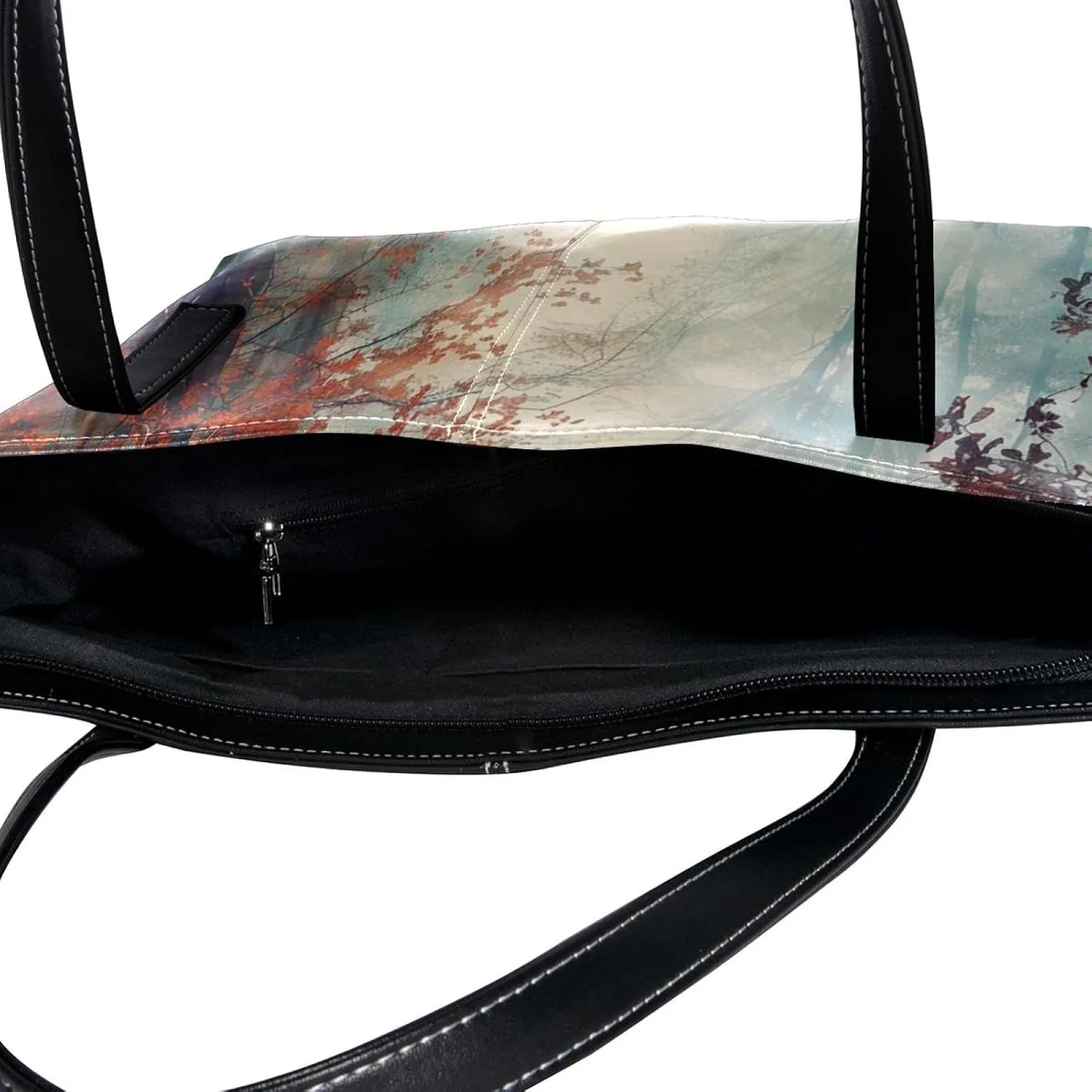 Tote Bag, Large Tote Bags for Women, Women's Tote Handbags, Landscape Autumn Forest Path, Tote Bag for Work