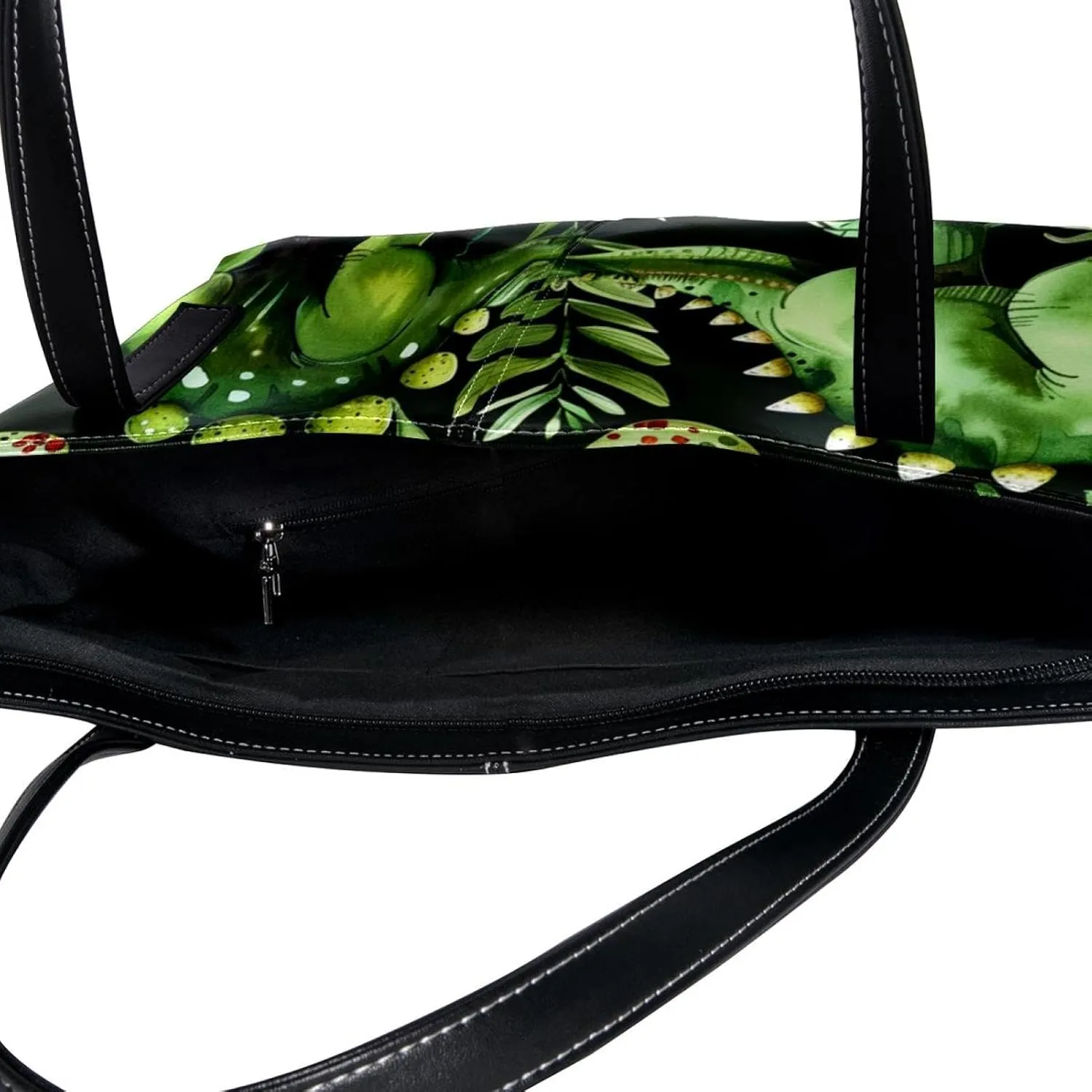 Tote Bags, Large Tote Bags for Women, Women's Tote Handbags, Cartoon Rainforest Dinosaur and Egg, Tote Bag for Work