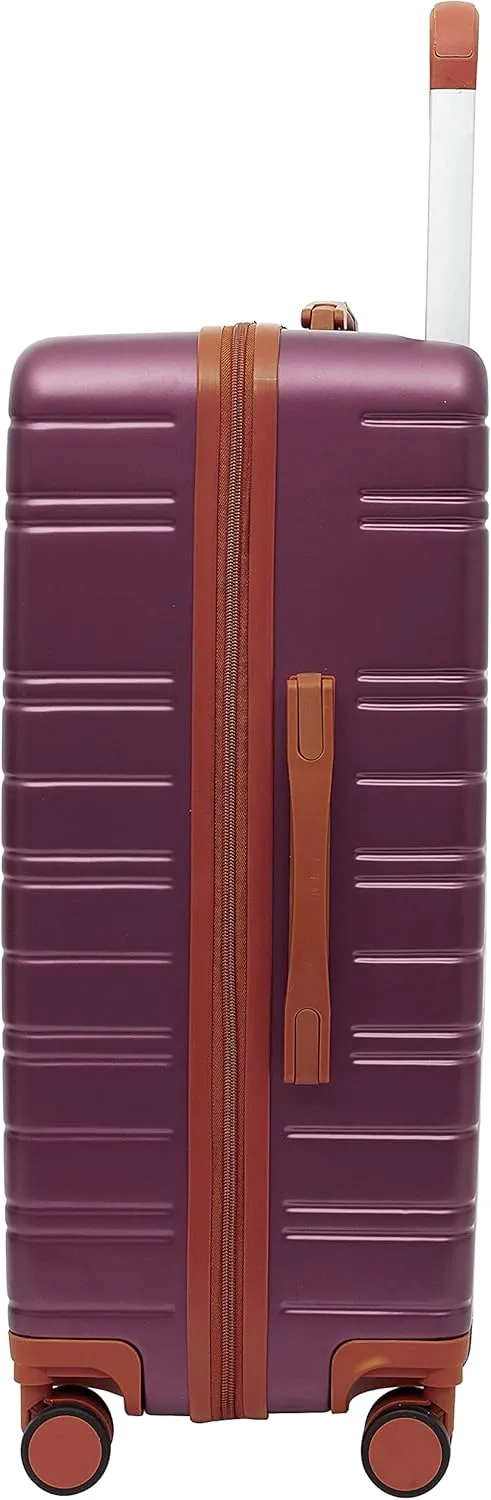 Travelers Club 20" Navigate Luggage, Burgundy, 2PC Set