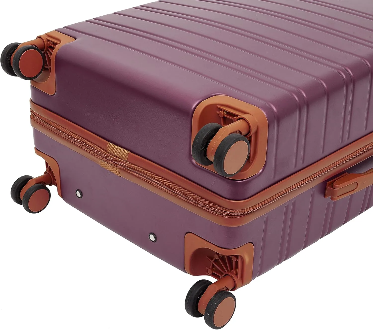 Travelers Club 20" Navigate Luggage, Burgundy, 2PC Set
