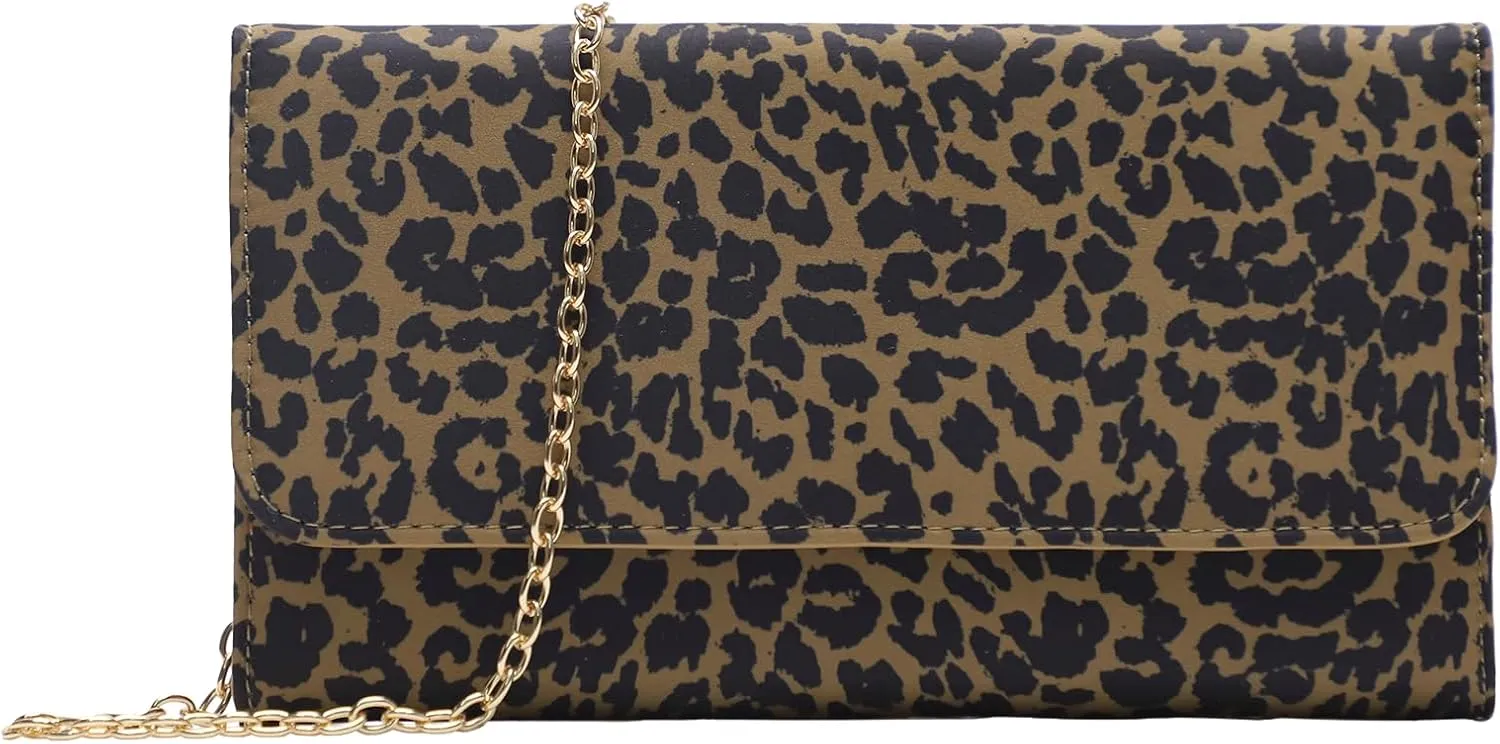 U U Crossbody Bags for Women, Handbags Cell Phone Wallet Small Purse with Credit Card Slots and Removebale Chain