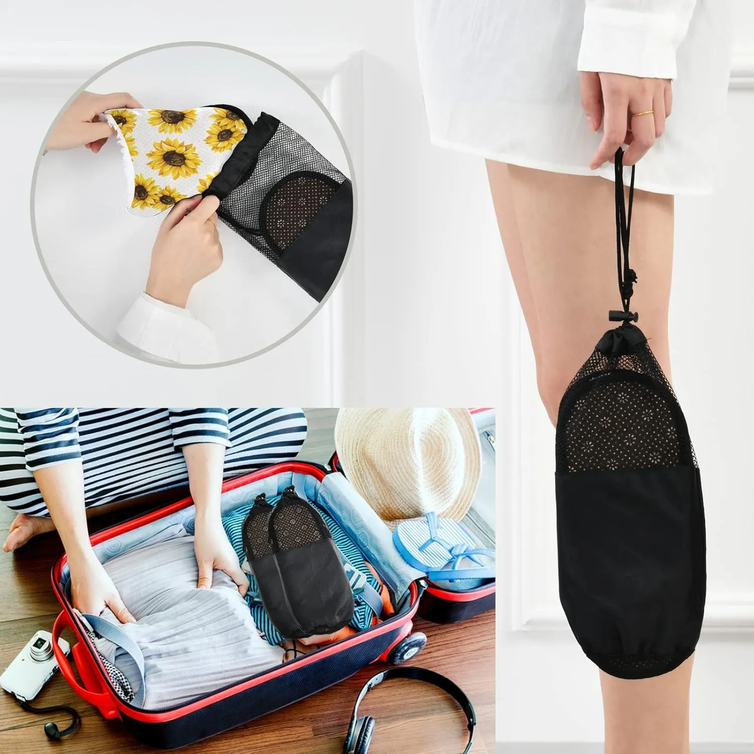 Unisex Slippers Fuzzy Feet Plush Cotton Slippers Anti-Slip Warm House Shoes M/L