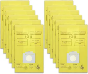 Vacuum Bags Replacement for Kenmore Canister C/Q 5055 50555 50557 50558 and Pana·sonic Type C-5 C-18 Vacuums - Premium Vacuum Cleaner Dust Bag - 12 Pack