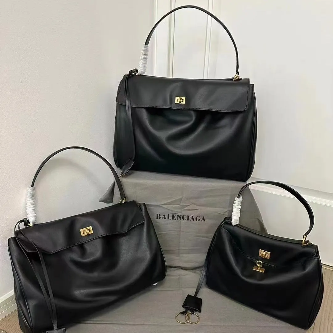 Version Home Soft Cowhide Fashion Simple Shoulder Bags