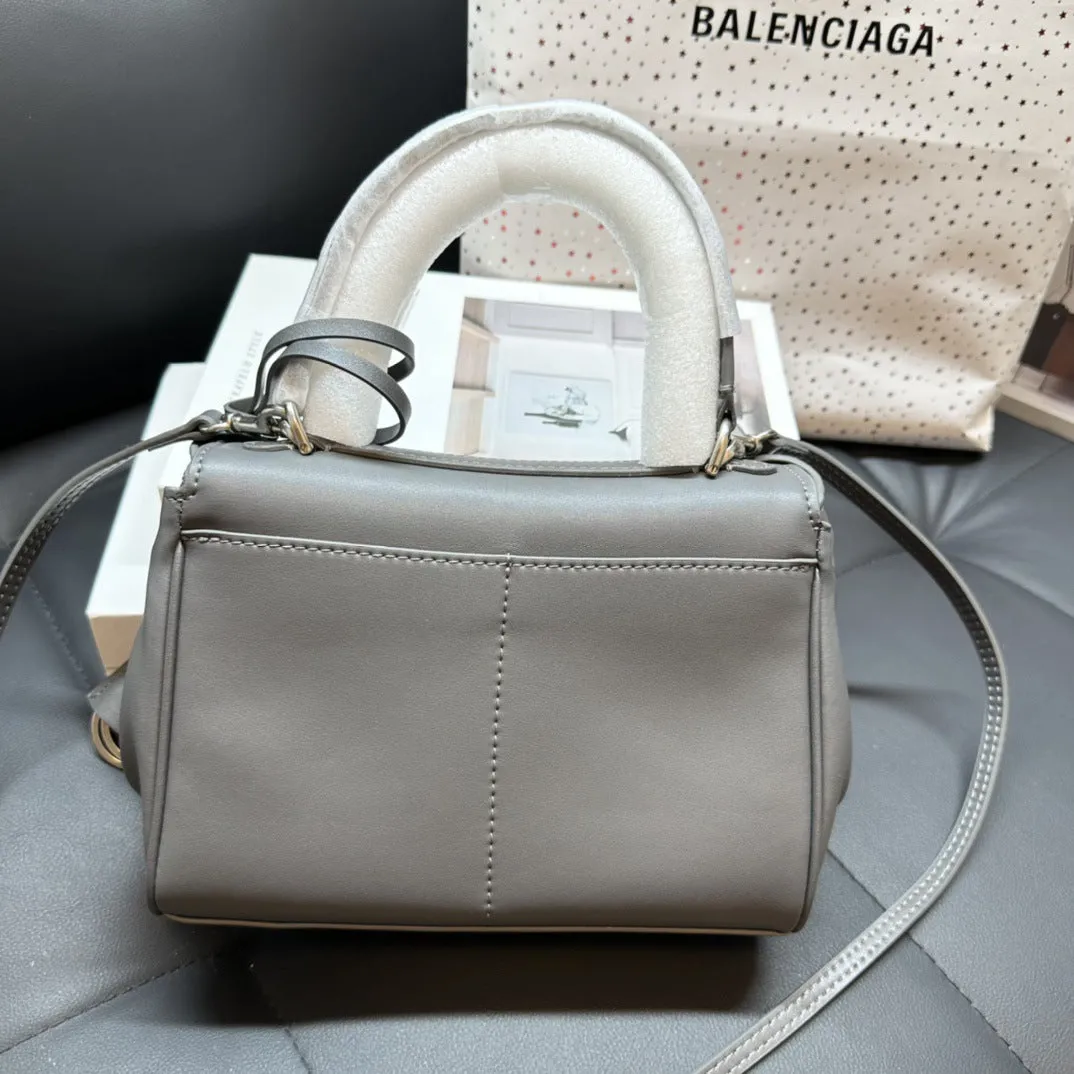 Version Home Soft Cowhide Fashion Simple Shoulder Bags