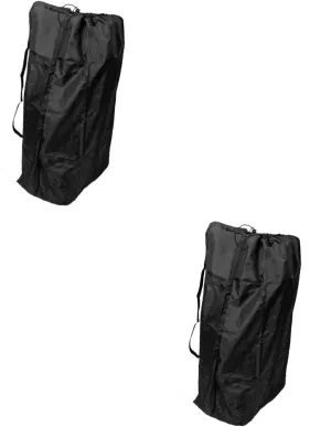 VICASKY 2pcs Stroller Travel Bag with Shoulder Straps Water Resistant Stroller Storage Bag for Airplane Access with Lockable Drawstring Closure Durable Heavy Duty Material