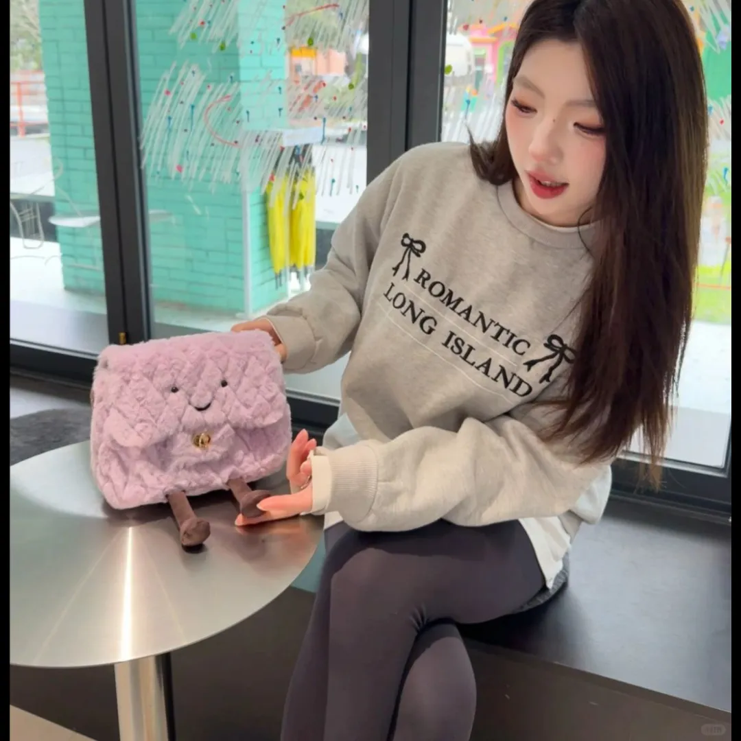 Violet Smile Bag