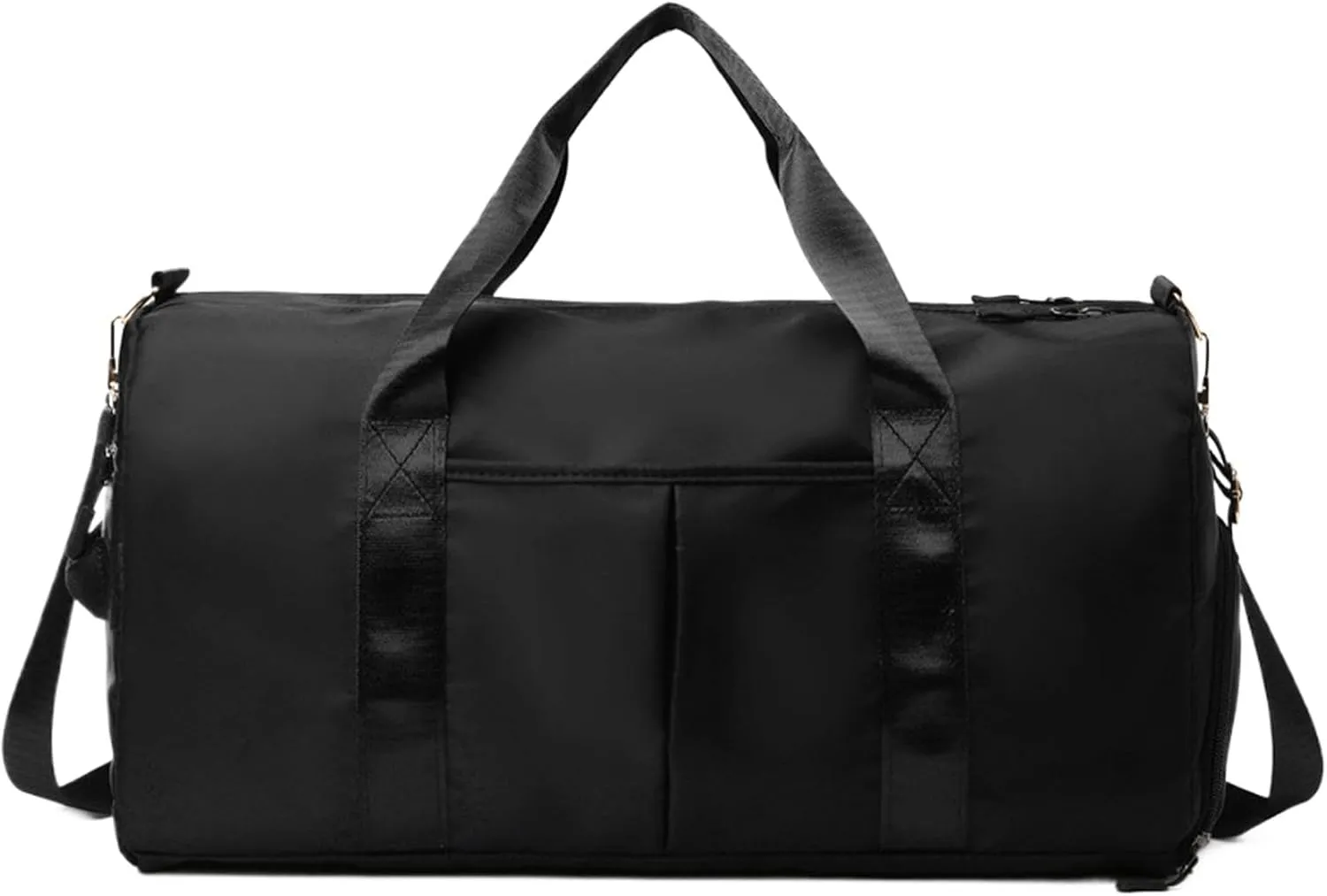 Waterproof Sports Bag, Workout Bag with Compartments | Oxford Fabric Gym Bag with Large Capacity - Multifunctional Exercise Bags, Wear-resistant Shoulder Bag, Black, Consulte la descripción, See