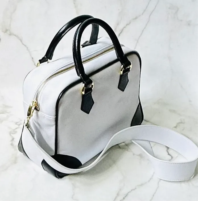 White Bowling Bag