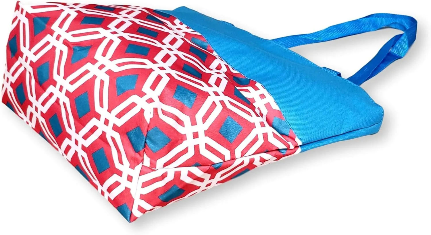 Women Teen Fashion Print Lined Top Zipper Tote Bag Handbag with Solid Top - Can be Personalized