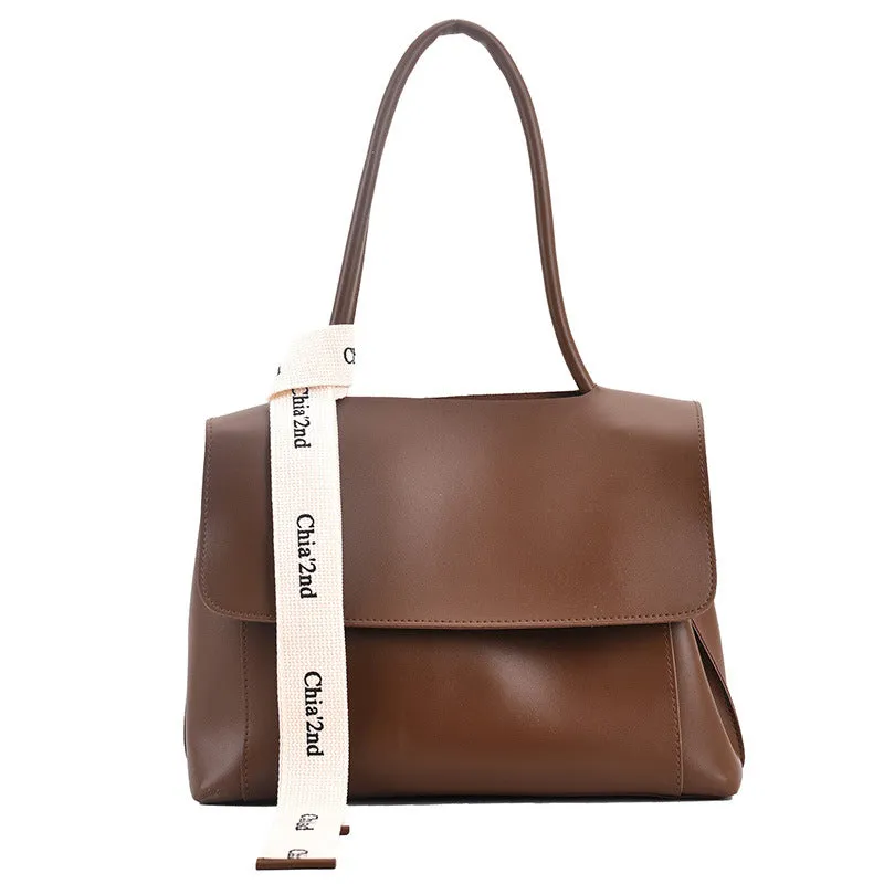 Women's Fashionable Korean Style Simple Underarm Niche Shoulder Bags