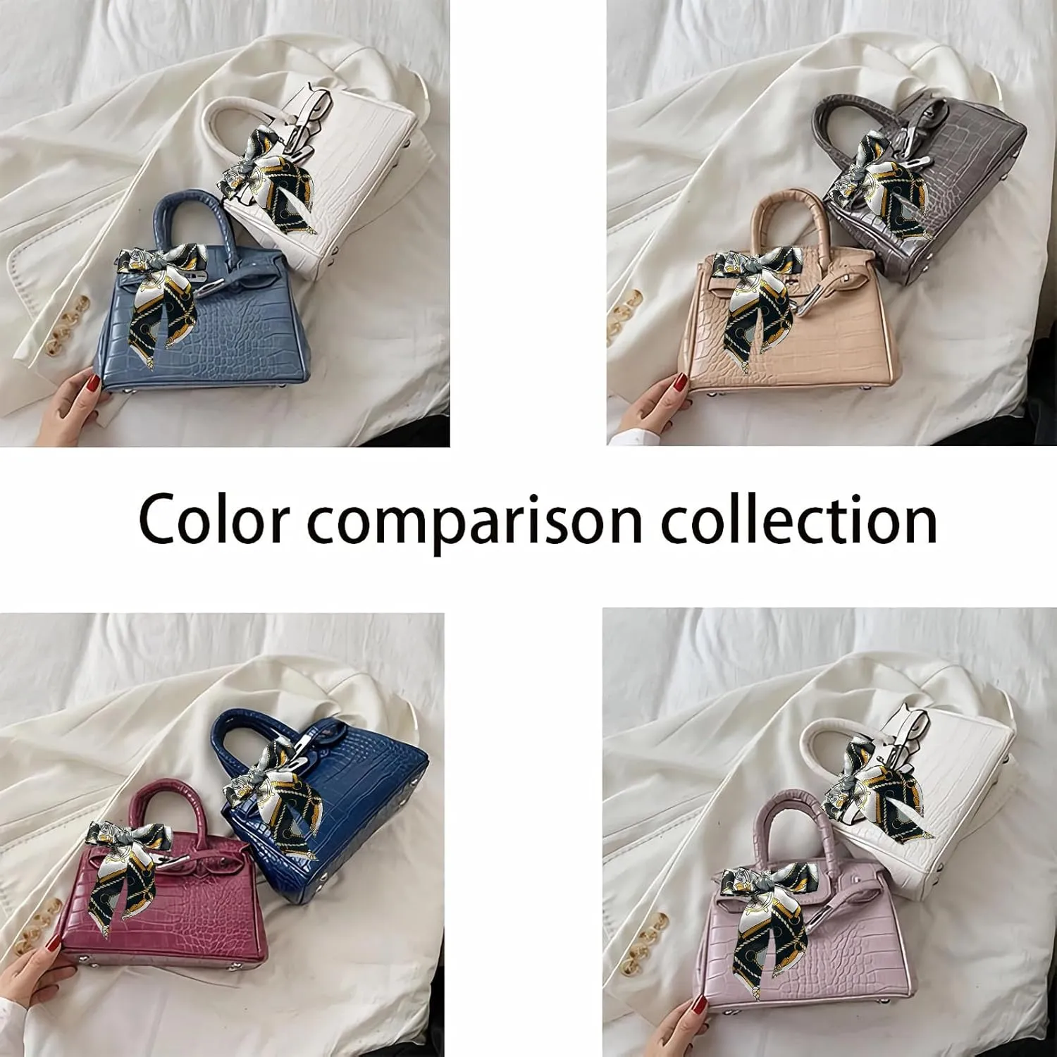 Women's stylish adjustable shoulder straps shoulder bags and crossbody bags versatile underarm Purses PU handbags