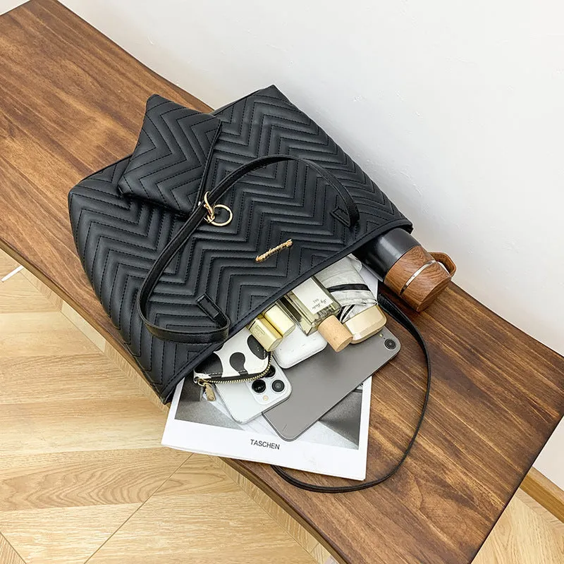 Women's Trendy Simple Fashion Mother Set Shoulder Bags