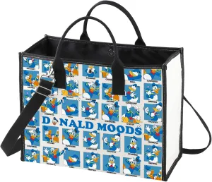 WZMPA Cartoon Duck Tote Bag Duck Lover Gift Duck Moods Reusable Grocery Bag Cartoon Movie Merchandise