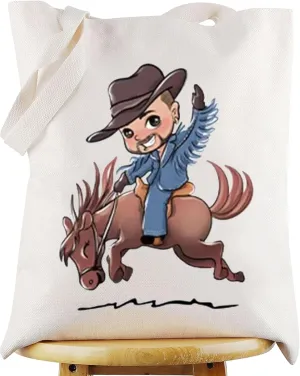 WZMPA Singer Album Tote Bag Latin Fans Gift Singer Lyric Shoulder Bag Singer Musical Merchandise