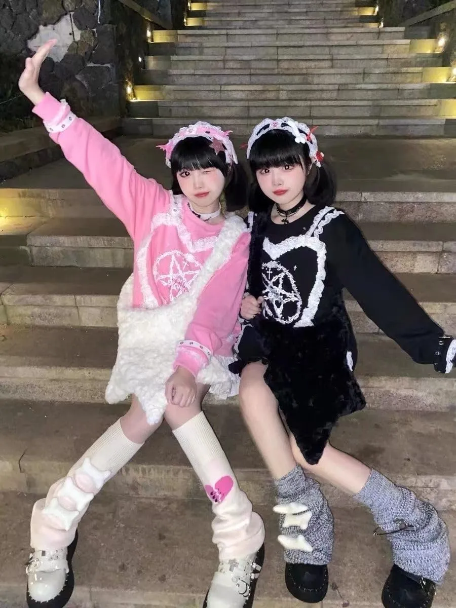 Y2k Crossbody Bag Star Shape Harajuku Street Style 2000s Designer Vintage Aesthetic Shoulder Bag Strap Girls Kawaii Bag