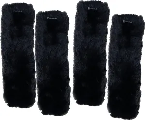 Zento Deals Soft Faux Sheepskin Seat Belt Shoulder Pad- Two Packs- A Must Have for All Car Owners for a More Comfortable Driving